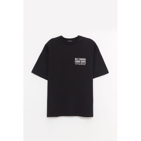 WILLY CHAVARRIA BLACK BEAUTY FASHION SERVICES STANDARD T SHIRT